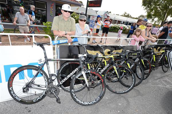 Europcar's Colnagos ready to race